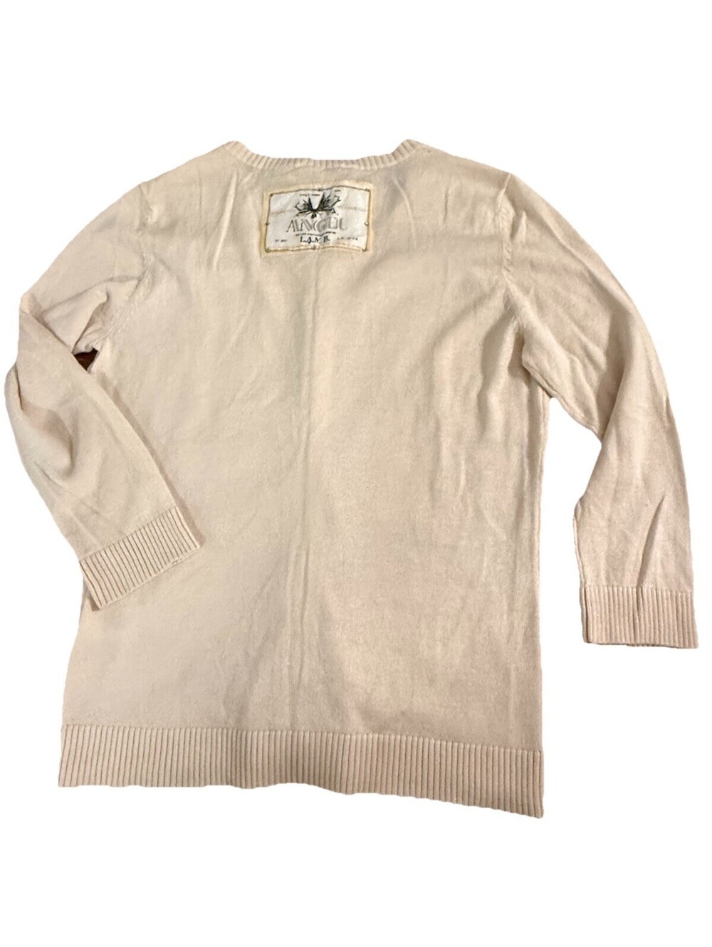 L.A.M.B. Gwen Stefani Vintage Y2K Spring Collection 2009 Patchwork Cardigan XS - Picture 9 of 9